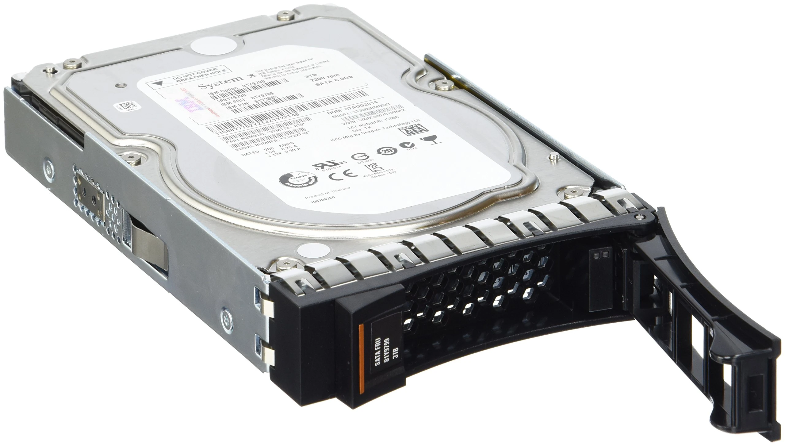 IBM 3TB 7.2K 6Gbps NL SATA 3.5" G2HS HDD - internal hard drives (SATA/