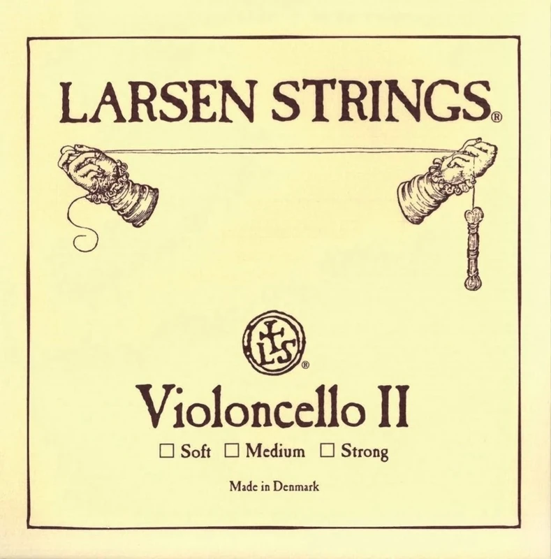 LARSEN STRINGS Cello Strings Original D Steel Medium