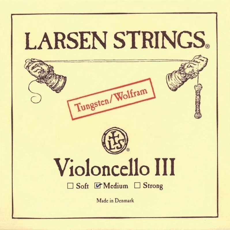 LARSEN STRINGS Cello Strings Original G Wolfram Soft