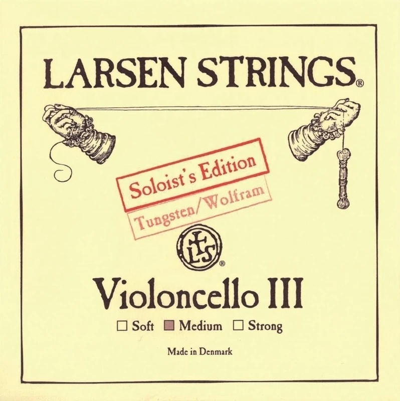 LARSEN STRINGS Cello Strings Original G Wolfram Soloist Medium