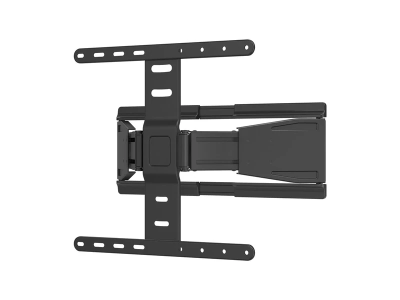 Monoprice Ultra-Slim Full-Motion Articulating TV Wall Mount Bracket - for TVs 23in to 42in Max Weight 66lbs VESA Patterns Up to 200x200 Works with Concrete & Brick, 108678 Black