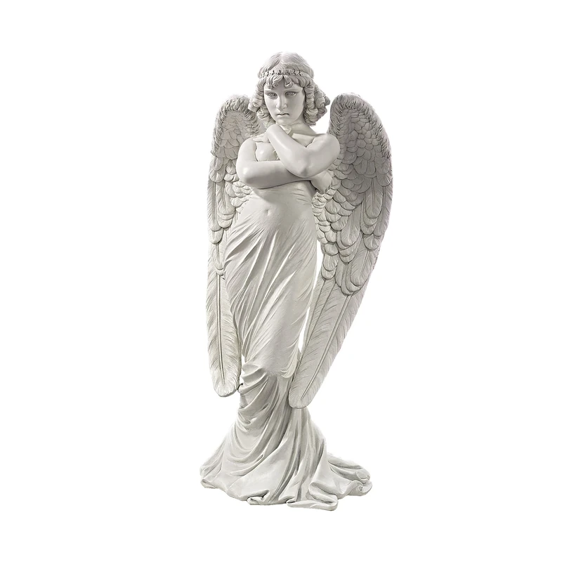 Design Toscano Monteverdi Angel Statue (1882), White