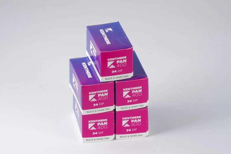 Kentmere 400asa Black & White Film 35mm 36exp 5 Pack