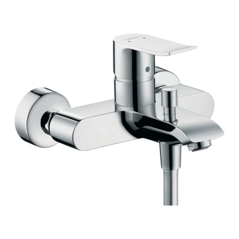 hansgrohe Metris bath and shower mixer, chrome