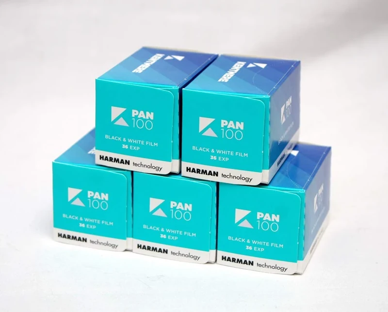 Kentmere 100asa Black & White Film 35mm 36exp 5 Pack