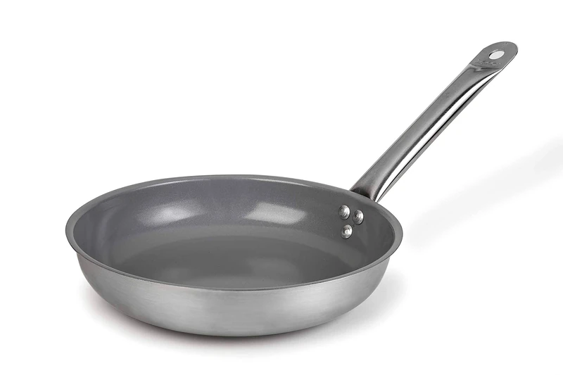 Lacor 51720 Chef Inox Ceram Frying Pan, 20 cm, Grey