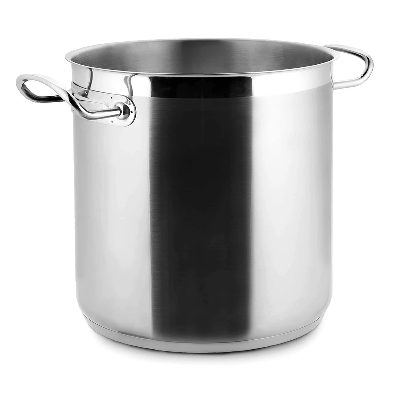 Lacor 57128 Eco-Chef Stock Pot without Lid, 28 cm, Silver