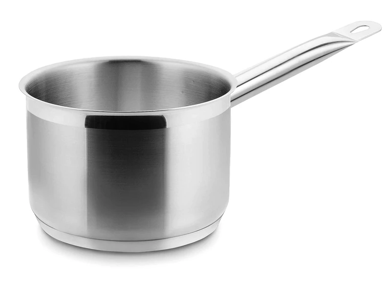 Lacor 57219 Eco-Chef Deep Saute Pan, 18 x 12 cm, Silver