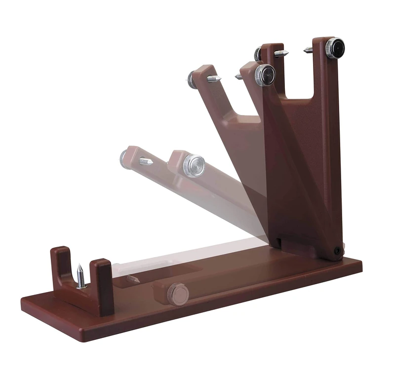 Lacor 62359 Support for Slicing Polyethylene Folding Ham, 19 x 43 x 5 cm, Brown
