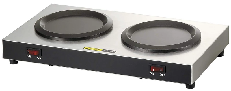 Lacor 69282 80 W Double Heating Hob for Coffee Jug, One Size, Grey