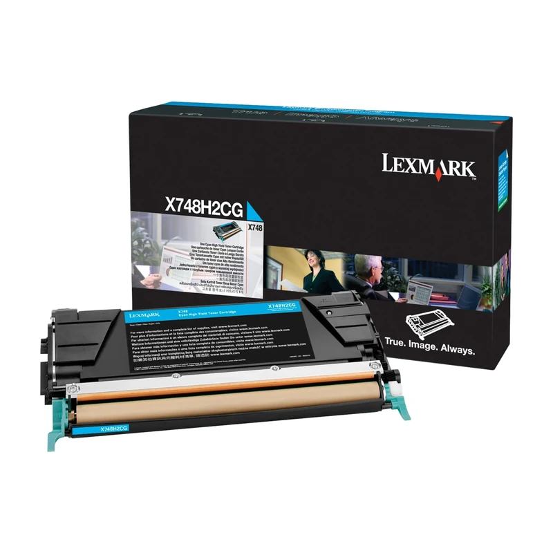 Lexmark - High Yield - cyan - original - toner cartridge - LCCP