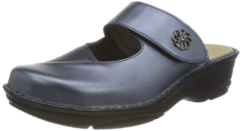 Berkemann Heliane, Women’s Clogs, Blue (Blau 37), 4 UK (37 EU)