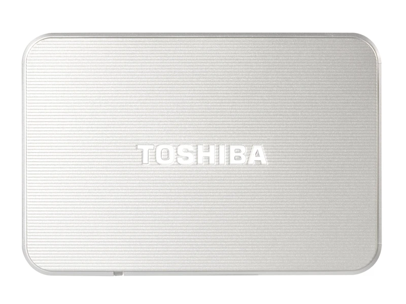 Toshiba PX1800E-1J0A 1TB Stor.E Edition USB 3.0 2.5 Inch External Hard Drive with 1 Year Data Recovery Service - Silver - Image 1