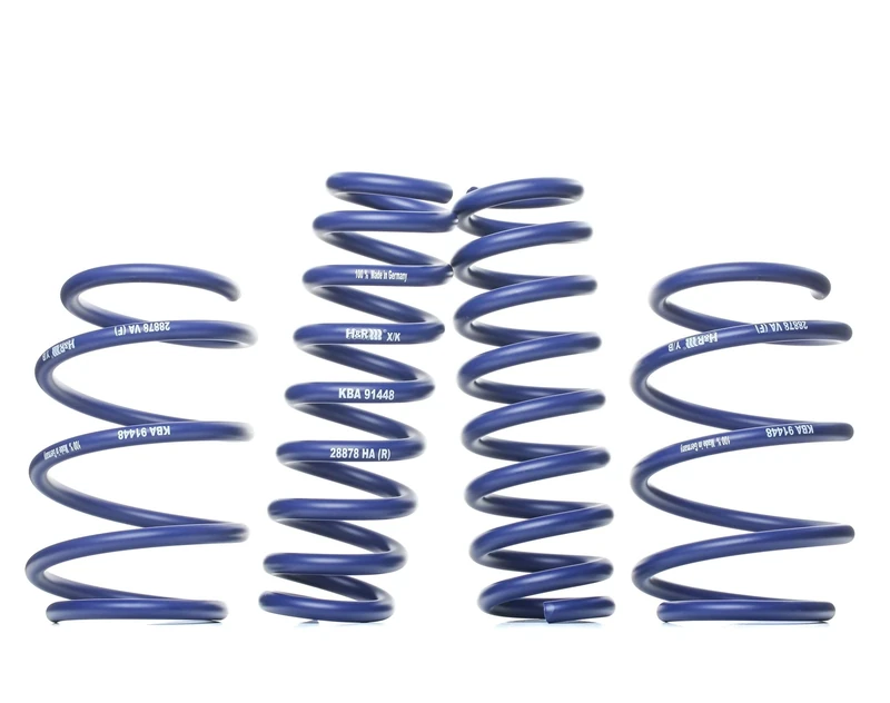 H&R Lowering Springs compatible with BMW 3/4-Series F30 Sedan/F32 Coupé/F36 Gran Coupé 2WD up to 965kg FA-Load 2012- FA15-30/RA10-30mm
