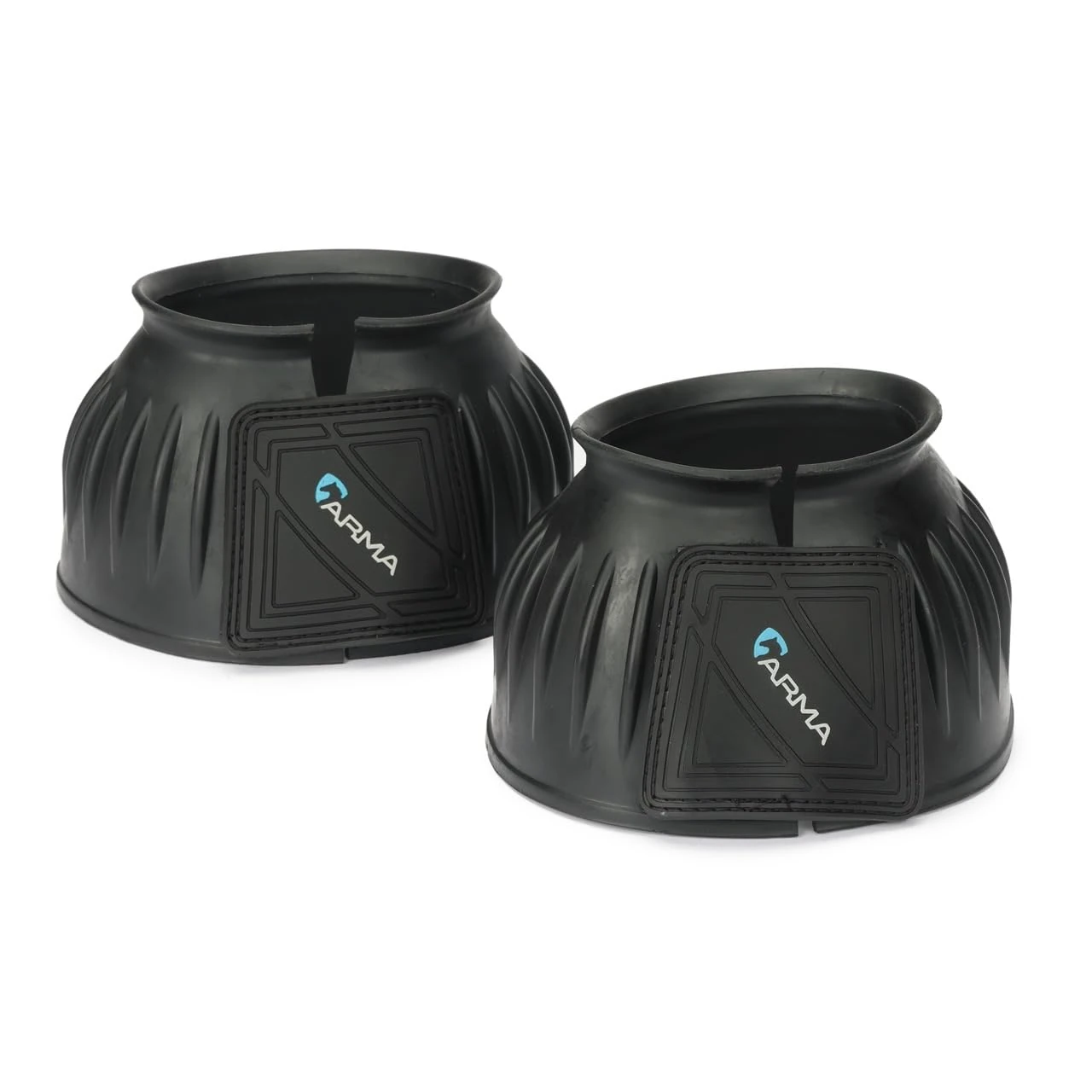 Shires ARMA Touch & Close Over-Reach Boots Large Black