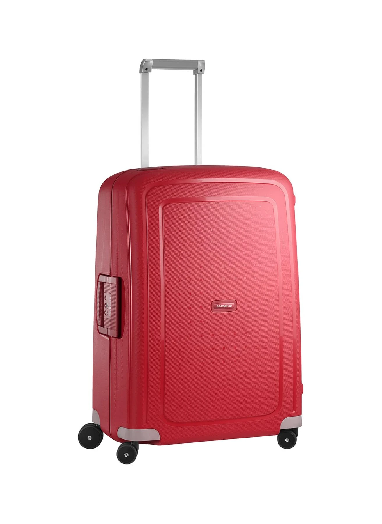 Samsonite S'Cure - Spinner M Suitcase, 69 cm, 79 L, Red (Crimson Red)