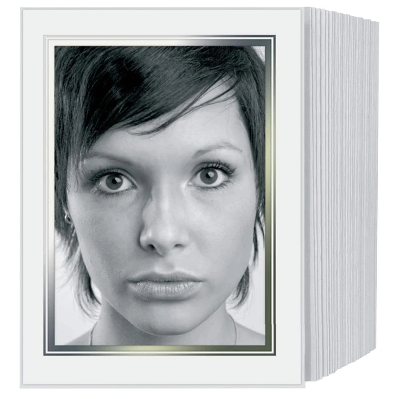Daiber – 1 x 125 Unlimited Adopassepartouts 13 x 18 White/Foliengepr.platarand