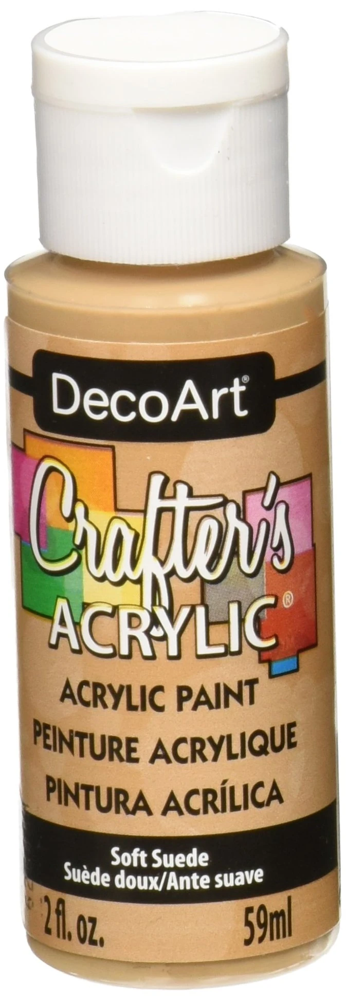 DecoArt Acrylic Paint, Soft Suede, 59ml