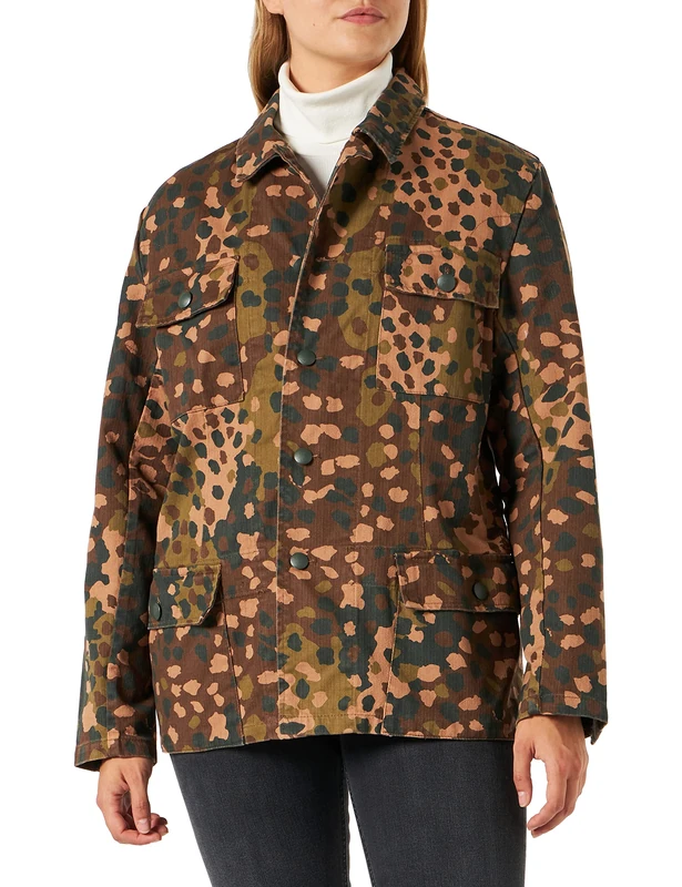 Mil-Tec German Wwii M44 Pea Jacket Camo 052 - Image 1