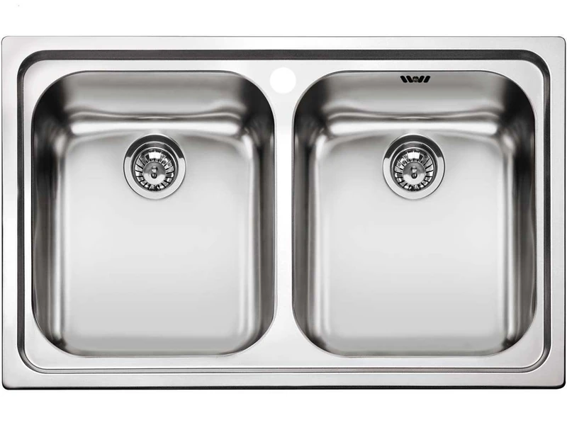 Kitchen Sink Made of Stainless Steel with a Single Bowl from Smeg Omni - Stainless Steel - SP792-2