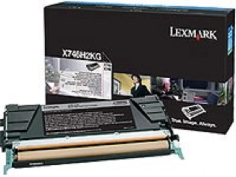 Lexmark X746H2KG Black High Yield Cartridge Toner