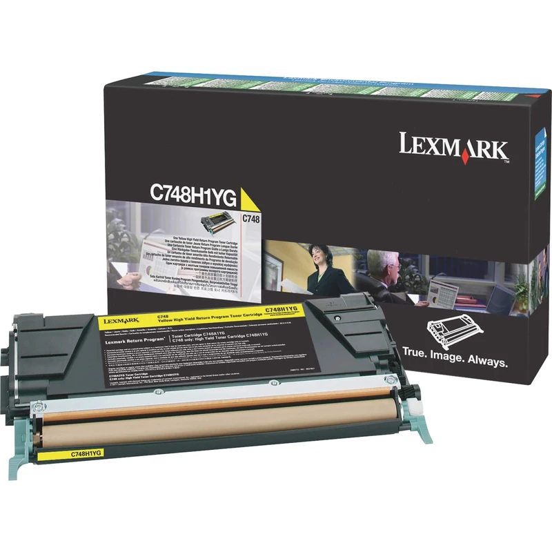 Lexmark C748H1YG Laser Toner for C748 - Yellow