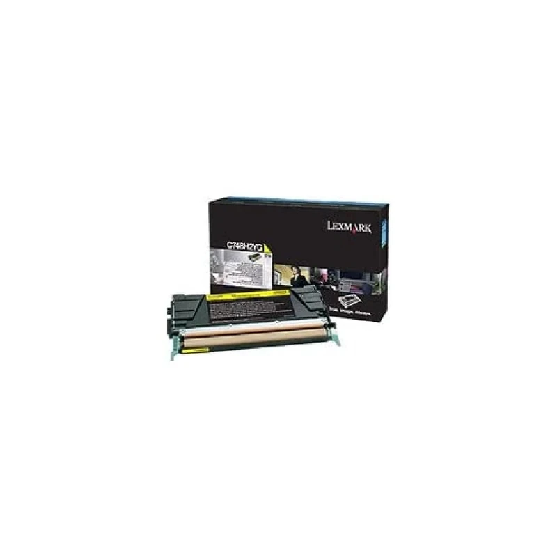 Lexmark C748 Toner Cartridge - Yellow