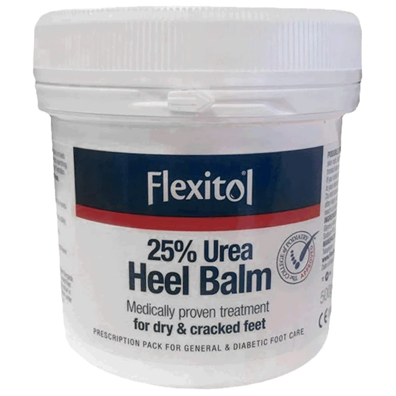 Flexitol Rescue Heel Balm for Dry and Cracked Feet, Intense Moisturisation, Suitable for Diabetics – 500 g