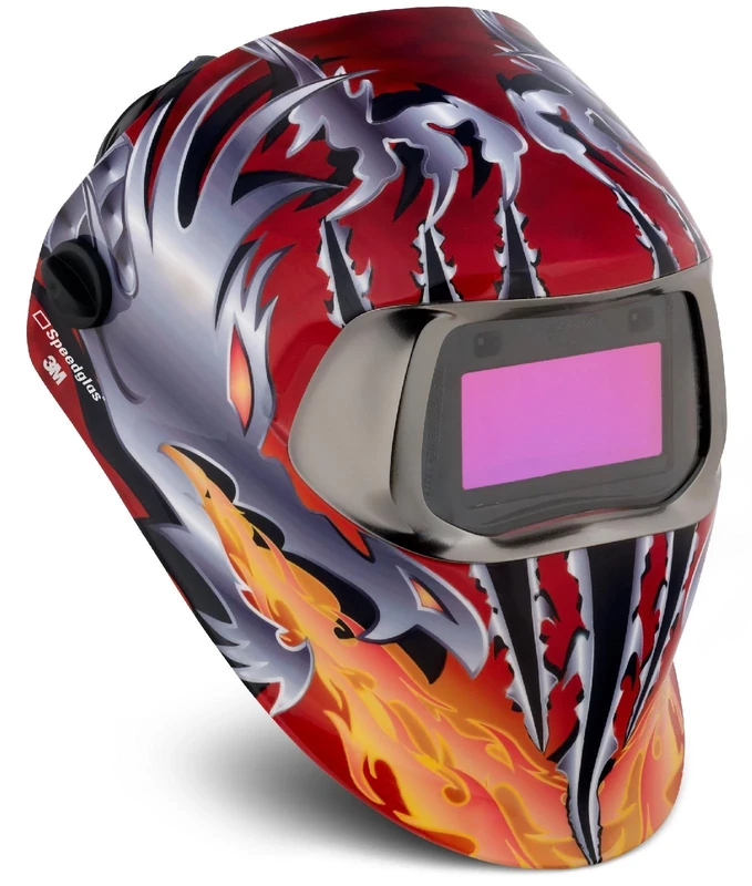 3M Speedglas Welding Helmet 100 Razor Dragon, with 100V filter