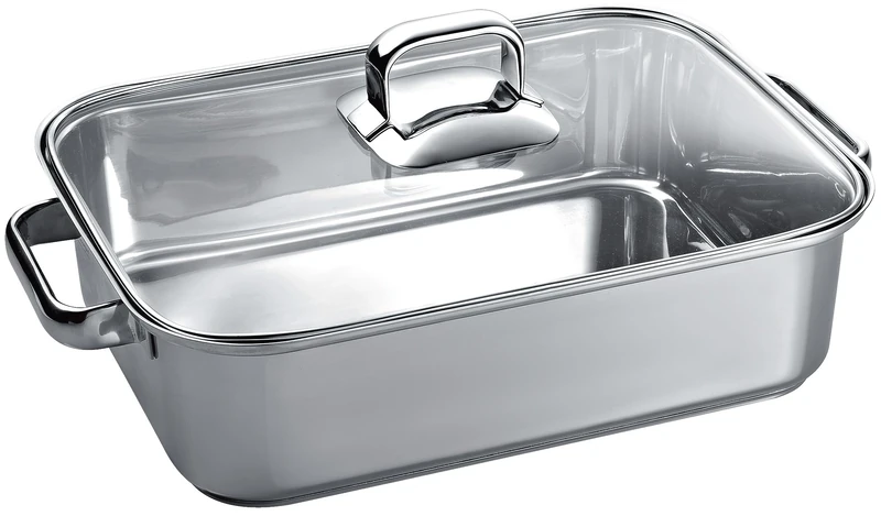 Neff Z9410X1 Oven and Stove Accessories/Cooking Area/Stainless Steel Roasting Tray for Induction