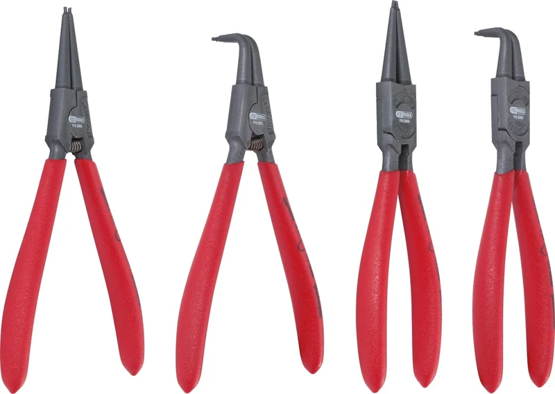 KS Tools 119.2055 19-60mm Circlip Pliers Set (4 Pieces)