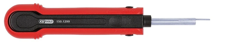 KS Tools 150.1299 Unlocking Tool for blade terminal/blade terminal sleeve 0,8 mm, 1,5 mm (Delphi Ducon)