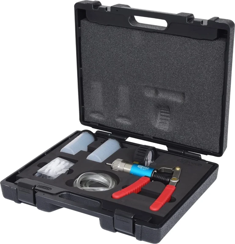 KS Tools Pressure and Vacuum Pump Set (7 Pieces)