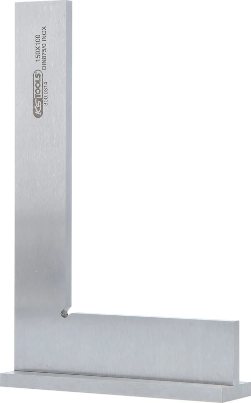 KS Tools 300.0314 Square with stock DIN 875/0, 150mm