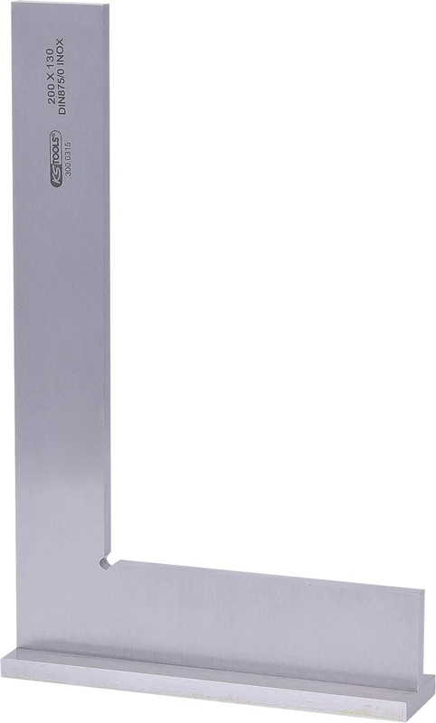 KS Tools 300.0315 Square with stock DIN 875/0, 200mm
