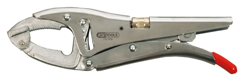 KS Tools 115.1038 85mm Self Grip Wrench with Wheel Adjustment