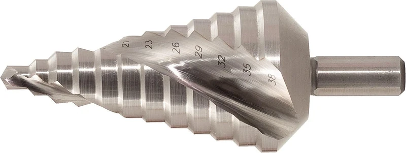 Ks Tools HSS 4-22mm Co Stepped Hole Cutter