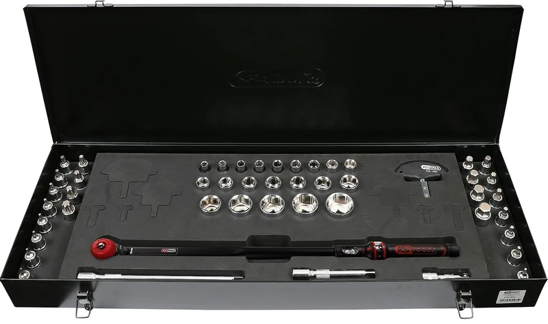KS Tools 516.1475 1/2-inch 60-320Nm Ergoprec Torque Kit (52 Pieces)