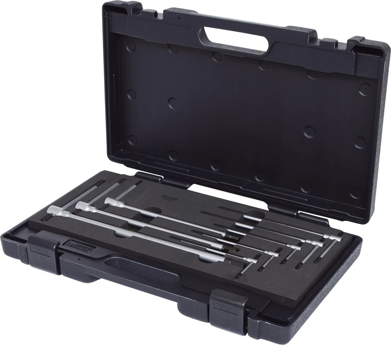 KS Tools 158.5100 2-10mm 3-Way T-Handle Hex Wrench Set (8 Pieces)