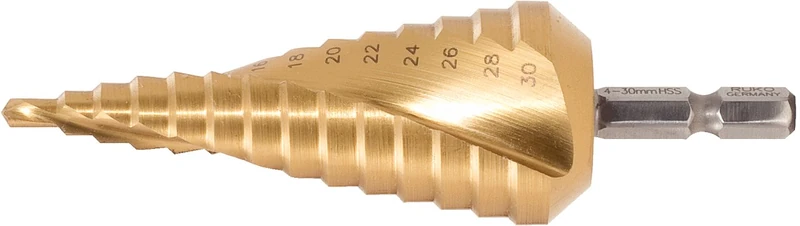 Ks Tools HSS 7-40.5mm Tin Stepped Hole Cutter