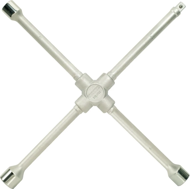 KS TOOLS 518.1152 Wheel spanner for passenger cars, 1/2" x17x19x22mm