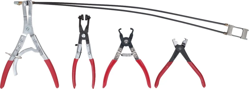KS Tools 115.1104 Hose Clamp Plier Set (4 Pieces)