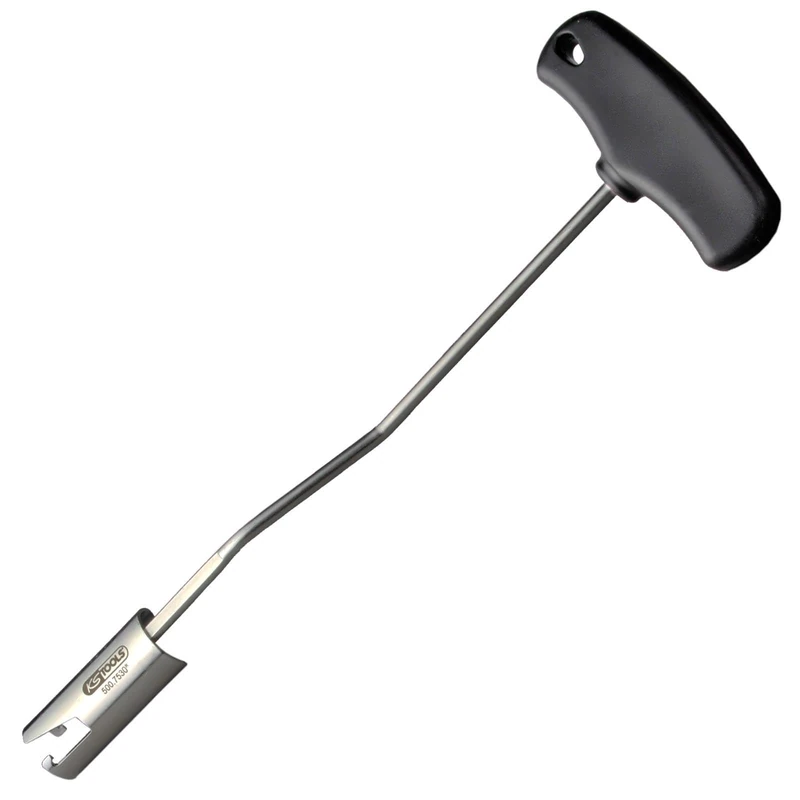 KS Tools 280mm T-Handle Spark Plug Puller Angled