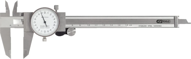 KS Tools 300.0547 Dial vernier calliper, +/- 0,02