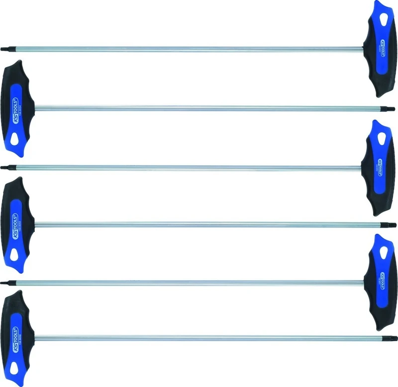 KS Tools 158.8050 TX 373mm Ergotorque+ T-Handle Wrench Set (6 Pieces)