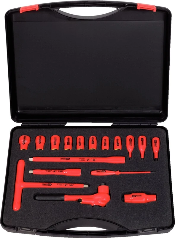 KS Tools Insulated 3/8-inch Socket Wrench Set (66 Pieces)