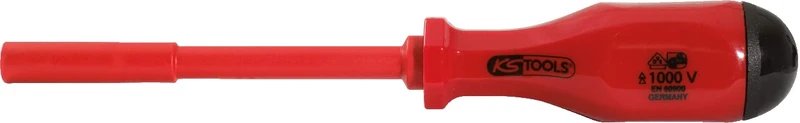 KS Tools Vde 1/4-inch 230mm Bit Screwdriver Plus Magazine