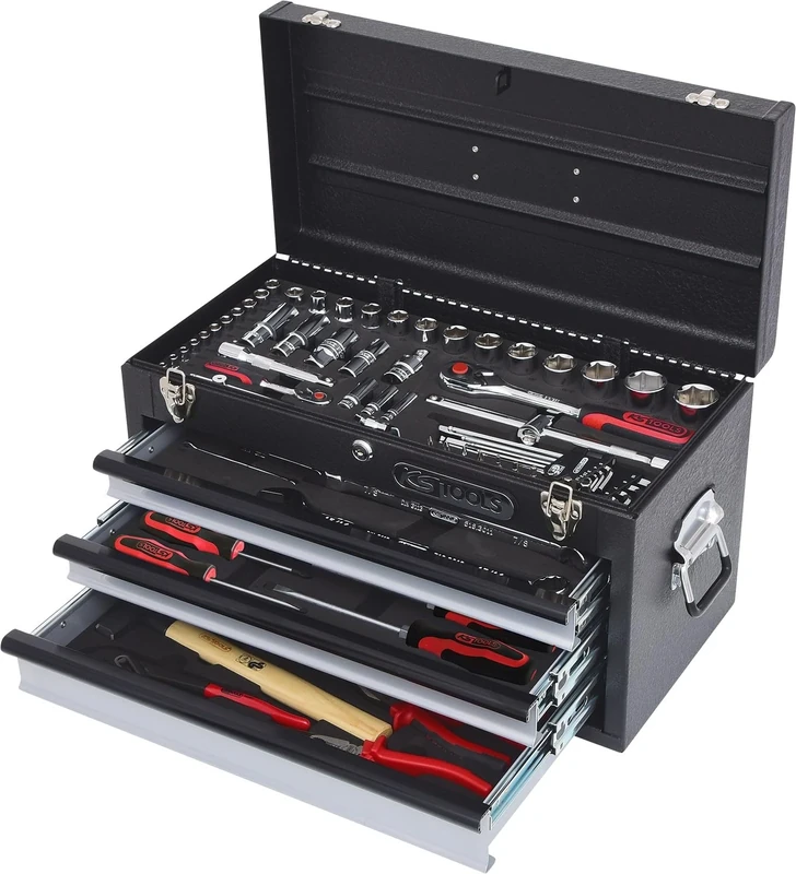 KS Tools 918.0150 Chrome Plus Uni Tool Kit (99 Pieces)