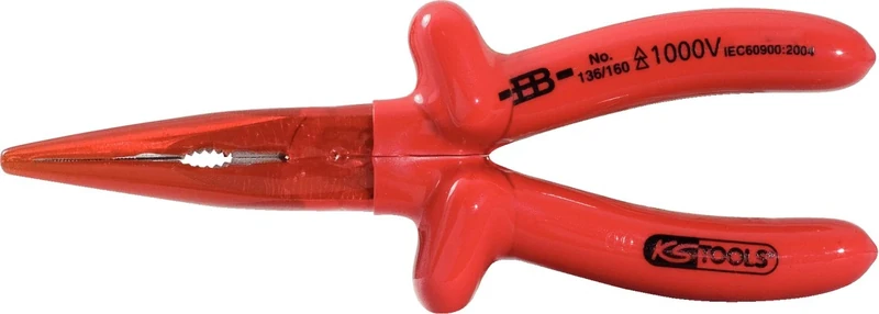 KS Tools Classic 117.1718 1000V 200mm Long Nose Plier
