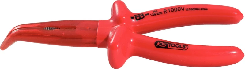 KS Tools Classic 1000V 200mm Long Nose Plier